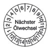 Pr�fplaketten - N�chster �lwechsel