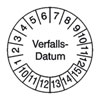 Pr�fplaketten - Verfallsdatum