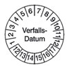 Pr�fplaketten - Verfallsdatum