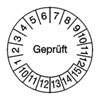 Pr�fplaketten - Gepr�ft