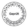 Pr�fplaketten - Gepr�ft
