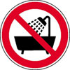 Verbotsschilder auf Bogen