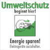 Motivationshinweis zum Umweltschutz