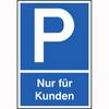 Parkplatzschilder, Parkschilder und Einschlagpfosten