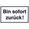 Hinweisschilder f�r Gewerbe und Privat