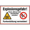 Hinweisschilder zur Betriebskennzeichnung
