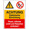 Warn- Verbots- Kombischilder