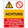 Warn- Verbots- Kombischilder