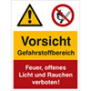 Warn- Verbots- Kombischilder