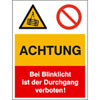 Warn- Verbots- Kombischilder