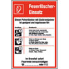 Brandschutzaushang