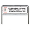 Hinweisschilder f�r Feuerwehrzufahrten