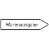 Innerbetrieblicher Wegweiser rechts
