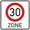 Verkehrsschilder nach StVO - Nr. 274.1-50
