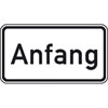 Zusatzzeichen nach StVO - Nr. 1012-30