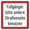 Verkehrsschilder nach StVO - Nr. 84