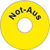 Maschinenkennzeichnung -Not-Aus-Schild -