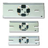 Kennflex Schilderhalter aus Aluminium elox.