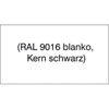 Thermograv-Schild, blanko