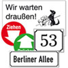 Kennzeichnung f�r Gesch�ftsh�user, Fremdenverkehr u. Privat