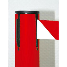 Absperrsysteme GuideLine Kunststoffpfosten, rot, Hhe: 1,0 m, 