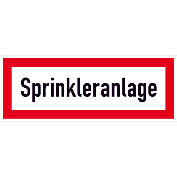 Brandschutz Sprinkleranlage