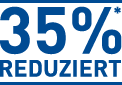 35 Prozent Rabatt