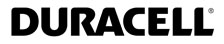 Das Duracell Firmenlogo