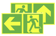 Fluchtwegschilder plus