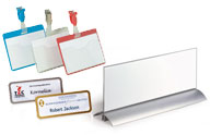 Namensschilder mit Textilband