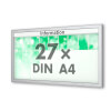 Plenum 65 E Wand - Schaukasten eckig Format für 27 × DIN A4 Blätter