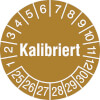 Prüfplakette - Kalibriert 25-30 [25-30]