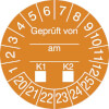 Prüfplakette - Geprüft gemäß VDE 20-25 [20-25]