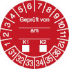 Prüfplakette - Geprüft gemäß VDE 31-36 [31-36]