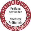 Prüfplakette - Prüfung bestanden 20-25 [20-25]