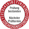 Prüfplakette - Prüfung bestanden 23-28 [23-28]