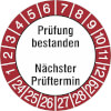 Prüfplakette - Prüfung bestanden 24-29 [24-29]