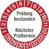 Prüfplakette - Prüfung bestanden 28-33 [28-33]