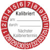 Prüfplakette - Kalibriert am durch 28-33 [28-33]