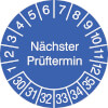 Prüfplakette Nächster Prüftermin 30-35 [30-35]