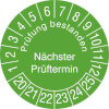 Prüfplakette Prüfung bestanden 20-25 [20-25]