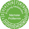 Prüfplakette Prüfung bestanden 31-36 [31-36]