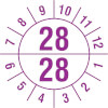 Halbjahres Prüfplakette 28 [28]