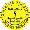 Prüfplakette Elektro - Check