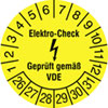 Prüfplakette Elektro - Check