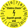 Prüfplakette Elektro - Check