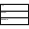 Inventaretiketten Typ / Baujahr  /  Inventar - Nr.