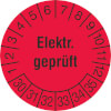 Prüfjahre: 2030-2035, leuchtrot/schwarz [2030]