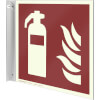 Fahnenschild Brandschutz langnachleuchtend Feuerlöscher