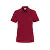 Berufsbekleidung Poloshirts HAKRO Damen - Poloshirt performance, weinrot, 